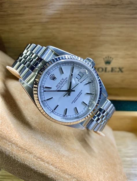 rolex datejust damen stahl|rolex datejust 36mm stainless steel.